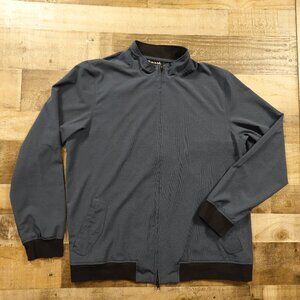 Travis Mathew Bomber Jacket Men’s XL Blue Full Zip Golf Casual